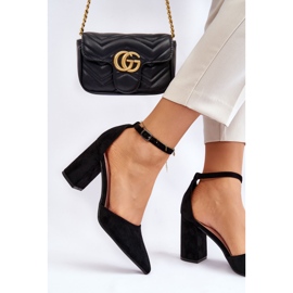 Zapatos de tacón de ante negro Lexie 4