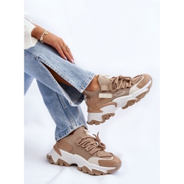 PS1 Zapatillas Mujer Calcetín Slip-on Beige Oscuro Keaton 10