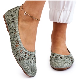 PS1 Bailarinas De Moda Caladas Verde Thiago 7