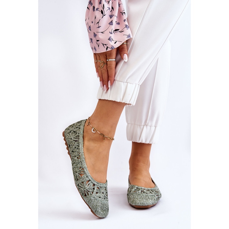 PS1 Bailarinas De Moda Caladas Verde Thiago 1 PS1 Bailarinas De Moda Caladas Verde Thiago 1