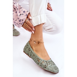 PS1 Bailarinas De Moda Caladas Verde Thiago 5