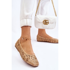 Bailarinas De Moda Caladas Beige Thiago 3