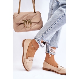 PS1 Mocasines Mujer Comodos Ante Beige Lucca 2 PS1 Mocasines Mujer Comodos Ante Beige Lucca 2