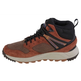 Merrell Wildwood Sneaker Mid Wp M J067299 zapatos marrón 1 Merrell Wildwood Sneaker Mid Wp M J067299 zapatos marrón 1