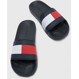 Tommy Hilfiger Chanclas Rubber ht Flag Pool FM0FM04263BDS azul 3