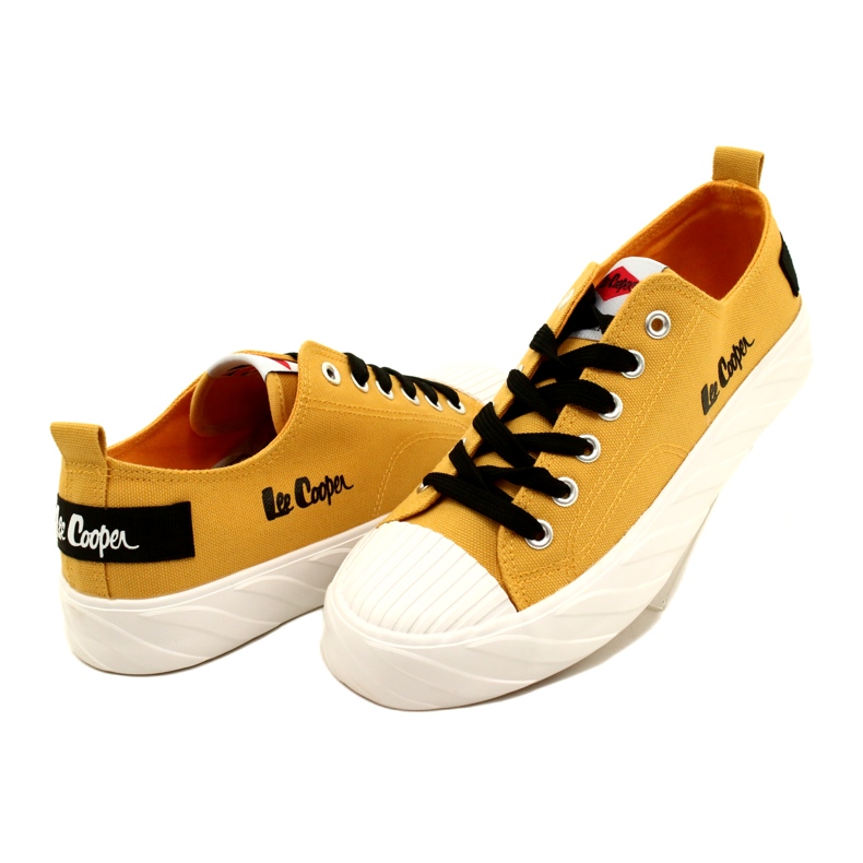 Zapatillas Plataforma Lee Cooper LCW-23-44-1649L Amarillo 4