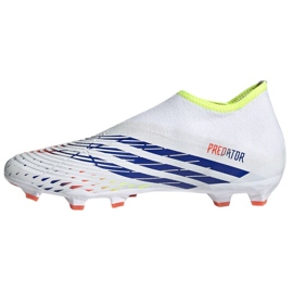 Adidas Predator Edge.3 Ll Fg M GW0999 botas de fútbol blanco 1