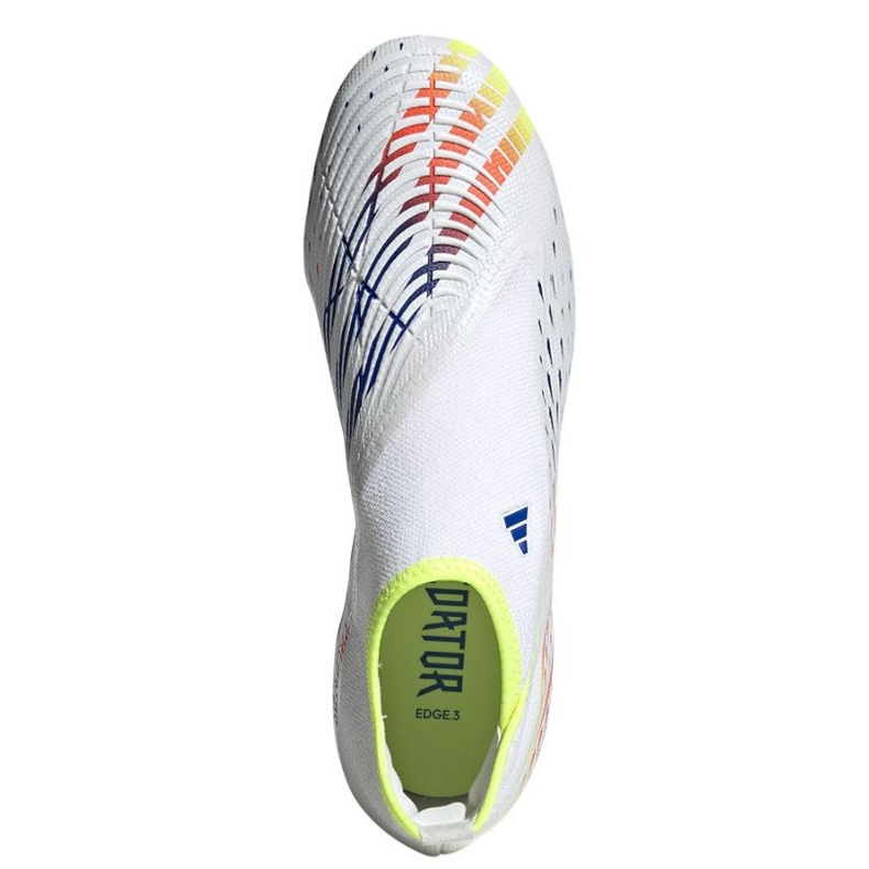 Adidas Predator Edge.3 Ll Fg M GW0999 botas de fútbol blanco 2