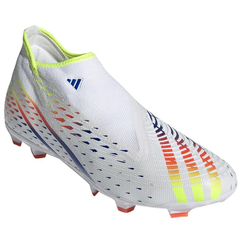 Adidas Predator Edge.3 Ll Fg M GW0999 botas de fútbol blanco 3