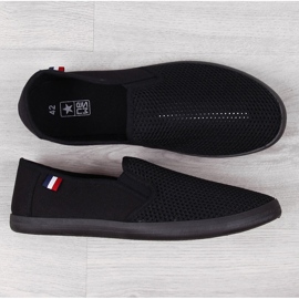 News Zapatillas slip-on caladas negras para hombre NOVEDADES negro 3