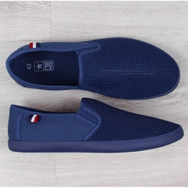 News Deportivas slip-on hombre azul marino caladas NOVEDADES 2