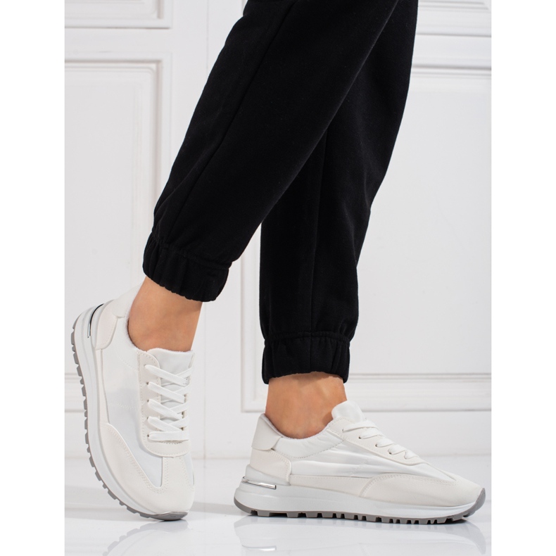 Deportivas mujer Shelovet light blancas blanco 1