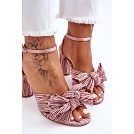 Sandalias De Moda Con Lazo En Los Talones Beige Callum marrón 6