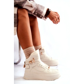 FB2 Deportivas Altas Con Aislamiento Mujer Beige Lexa 5