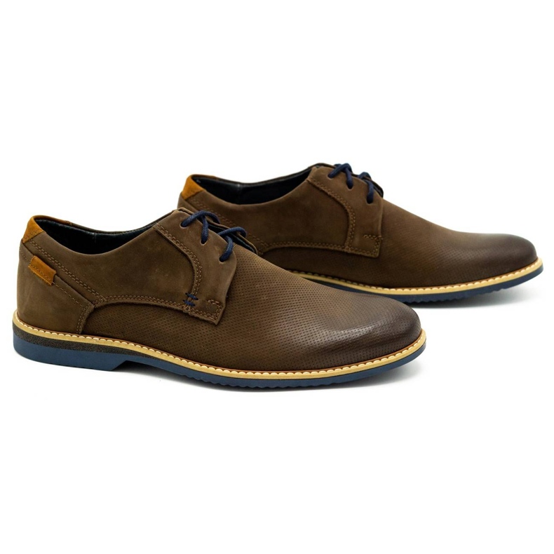 KOMODO Zapato casual piel hombre 859L marrón 2