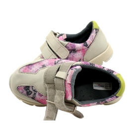 Zapatos casuales de cuero con velcro Mazurek AirWalk Sport violeta 5 Zapatos casuales de cuero con velcro Mazurek AirWalk Sport violeta 5