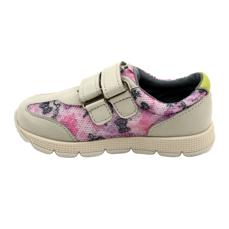 Zapatos casuales de cuero con velcro Mazurek AirWalk Sport violeta 1