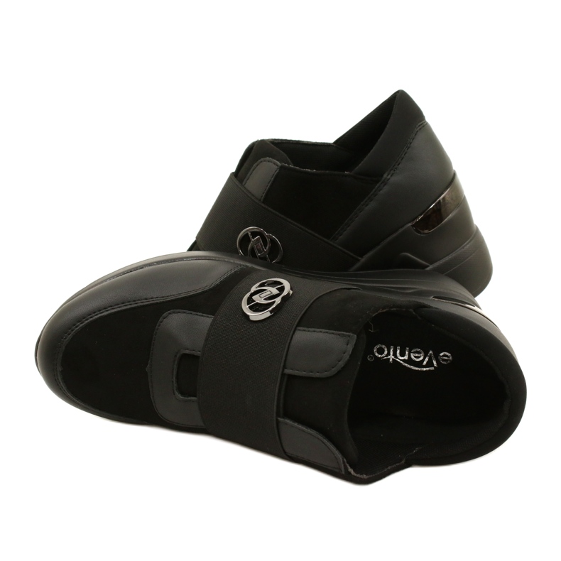 Slip-on Shoes Wedge Sneakers Evento 23SP35-5320 Negro 5
