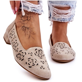 Mocasines Calados Sergio Leone BL627 Beige 8