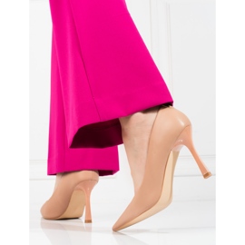 Zapatos de tacón mujer Vinceza beige 2