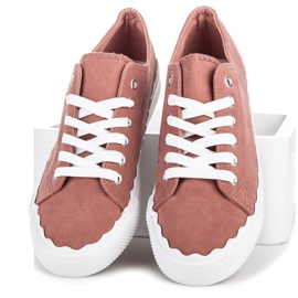 Zapatillas Atadas rosado 1