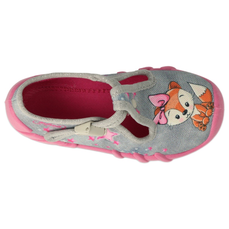 Zapatos befado niño 110P467 rosado gris 3