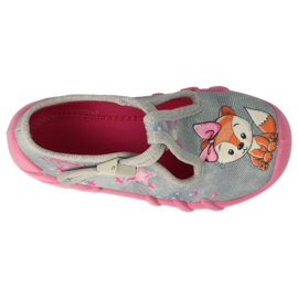 Zapatos befado niño 110P467 rosado gris 4