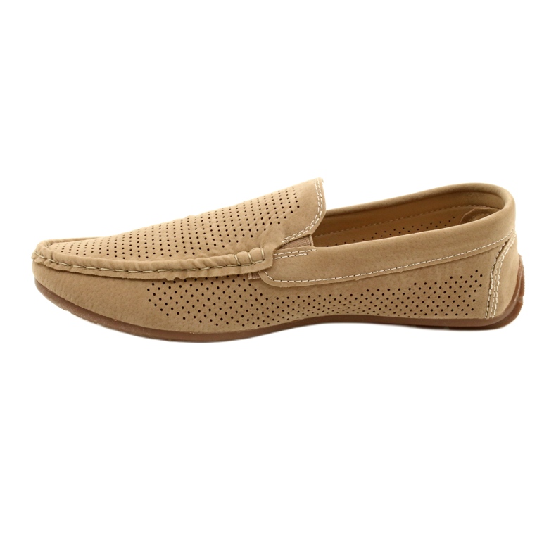 NEWS Mocasines hombre beige 2