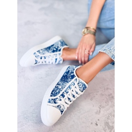 BM Deportivas de mujer Evert Azul 3