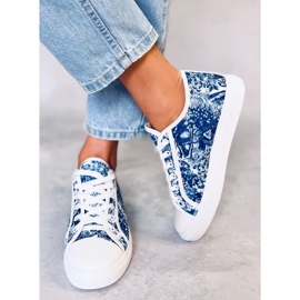 BM Deportivas de mujer Evert Azul 2