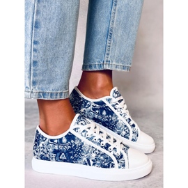 BM Deportivas de mujer Evert Azul 5