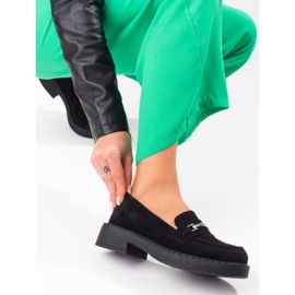 W. Potocki Mocasines de mujer Potocki en la plataforma negra negro 2 W. Potocki Mocasines de mujer Potocki en la plataforma negra negro 2