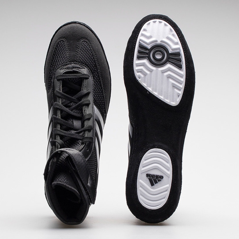 Zapatillas de lucha adidas combat speed.5 BA8007 negro 1