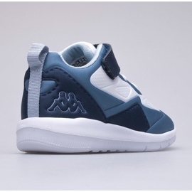 Zapatos niños KAPPA Durban Pr K 260894PRK-1064 blanco azul 4
