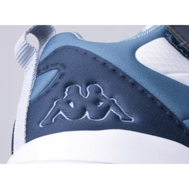 Zapatos niños KAPPA Durban Pr K 260894PRK-1064 blanco azul 6