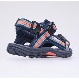 Sandalias para niños KAPPA Rusheen T 260773T-6729 azul marino 4