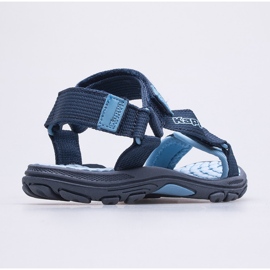 Sandalias para niños KAPPA Mortara T 260772T-6764 azul marino 4