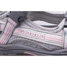 Sandalias para niños Kappa Rusheen K 260773K-1421 gris 3