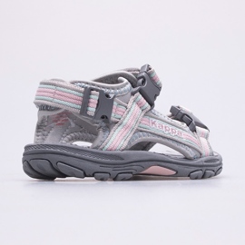 Sandalias para niños Kappa Rusheen K 260773K-1421 gris 4
