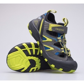 Kappa Reminder K 260682K-1633 sandalias para niños gris 8