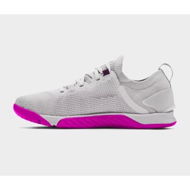 Under Armour Tribase Reign 3 Zapatillas de Mujer 3023699-100 gris 4