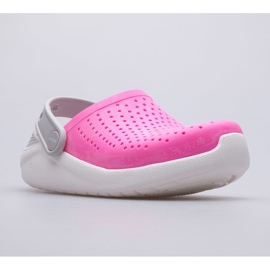 Zuecos CROCS Literide Clog Niños 205964-6QR rosa 1
