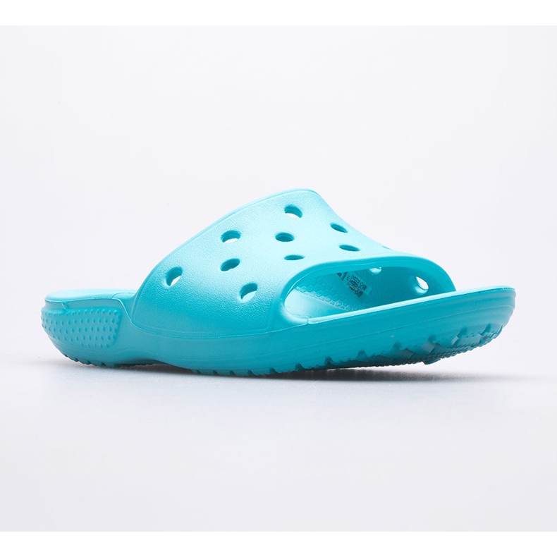 Pantuflas CROCS Classic Slide Kids 206396-4SL azul 1