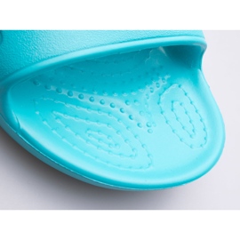 Pantuflas CROCS Classic Slide Kids 206396-4SL azul 3