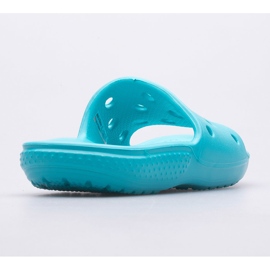 Pantuflas CROCS Classic Slide Kids 206396-4SL azul 4