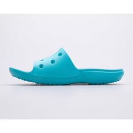 Pantuflas CROCS Classic Slide Kids 206396-4SL azul 5