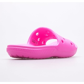 Pantuflas CROCS Classic Slide Kids 206396-6QQ rosado 4