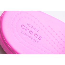 Pantuflas CROCS Classic Slide Kids 206396-6QQ rosado 6