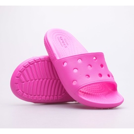 Pantuflas CROCS Classic Slide Kids 206396-6QQ rosado 8
