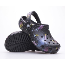 Zuecos para niños CROCS Classic Clog Kids 206818-001 negro multicolor 8